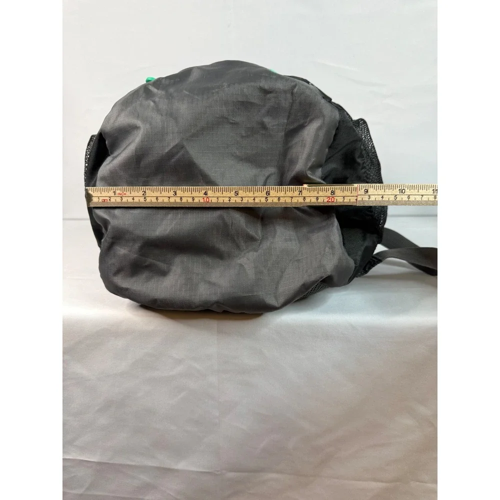 Eddie Bauer Stowaway 20L Packable Backpack Grey Green Hiking Daypack Lightweight